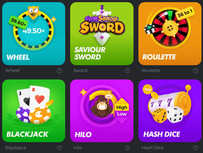 Enjoy Variety Of Games at BC.Game Casino