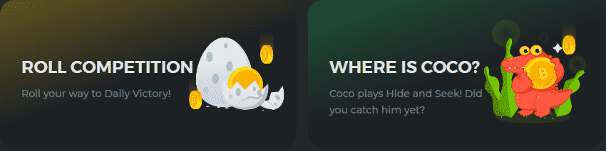 Get Daily Bonuses Like Roll Competition, Where Is COCO? @BC.Game Casino